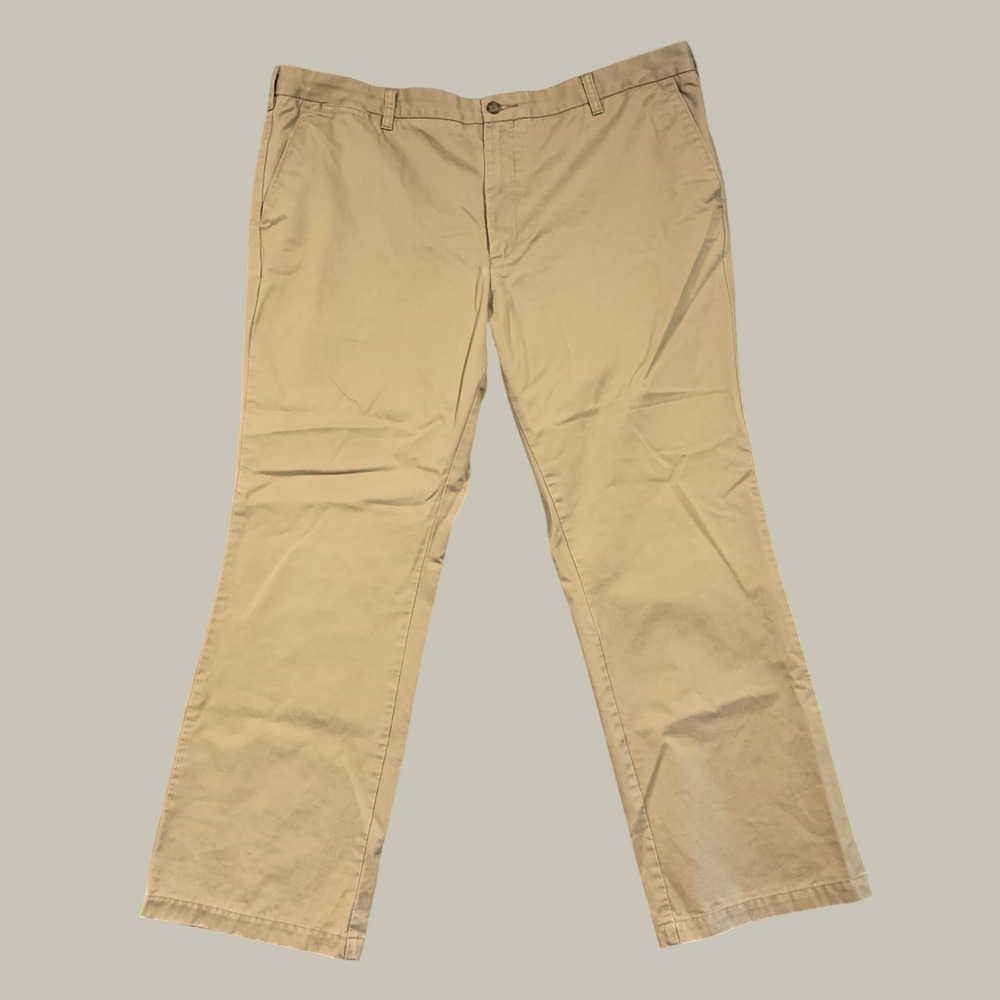 Dockers D3 Classic Fit Chino Pants Mens 44x32 Khaki Tan Cotton Straight Leg Work